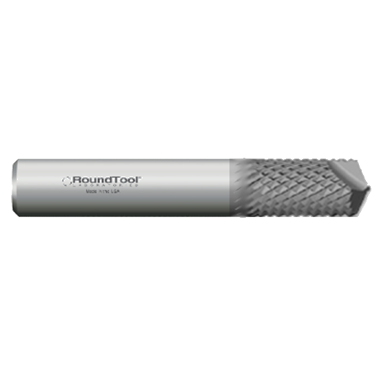 FRDPD2 1/8 Ø 1/2 x 1-1/2 x 1/8 135° Drill Point Carbide Fiberglass Router CVD Diamond