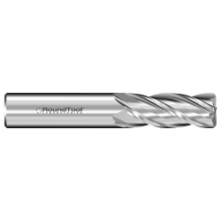 GR4RUC 1/2L Ø 1-3/8 x 4" x 1/2 4 Flute .031 Radius Carbide End Mill