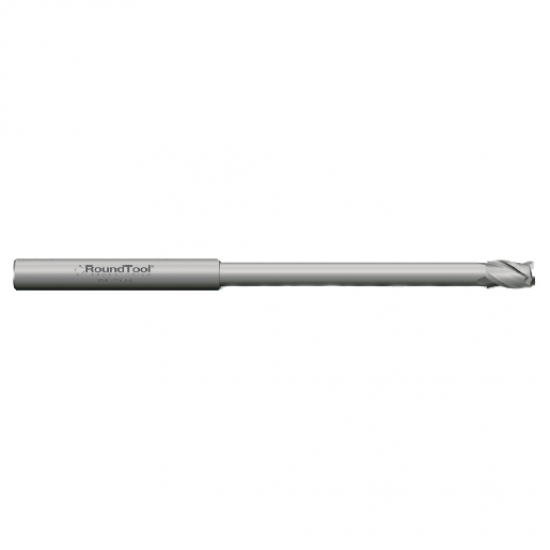 LR12X3SUC .031 Ø .046 x 2-1/2 x 1/8 3 Flute Square End .375 Lbs Long Reach Carbide Micro End Mill