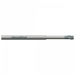 LR8X3SD2 .031 Ø .046 x 2-1/2 x 1/8 3 Flute Square End .250 Lbs Long Reach Carbide Micro End Mill CVD Diamond