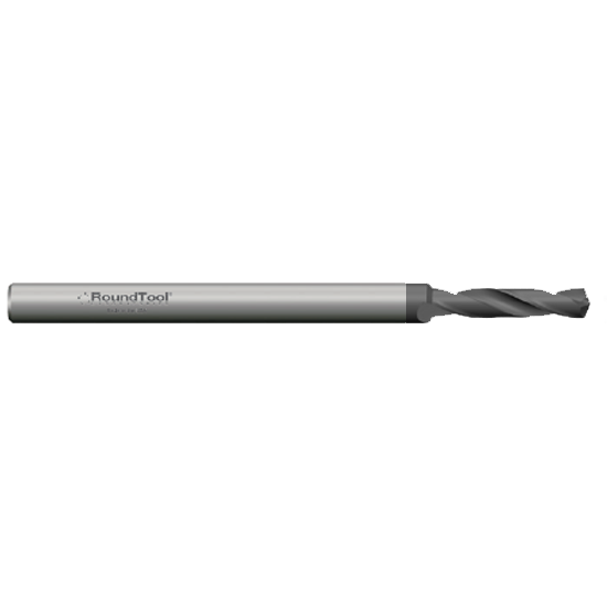 MD2PD1 2.10mm Ø 2 Flute 130° Point Carbide Micro Drill PVD Diamond